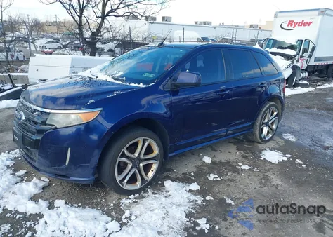 2011 Ford Edge Sport z USA, uszkodzony, nr VIN 2FMDK4AK9BBA74131